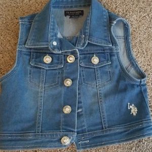 Girls levi vest